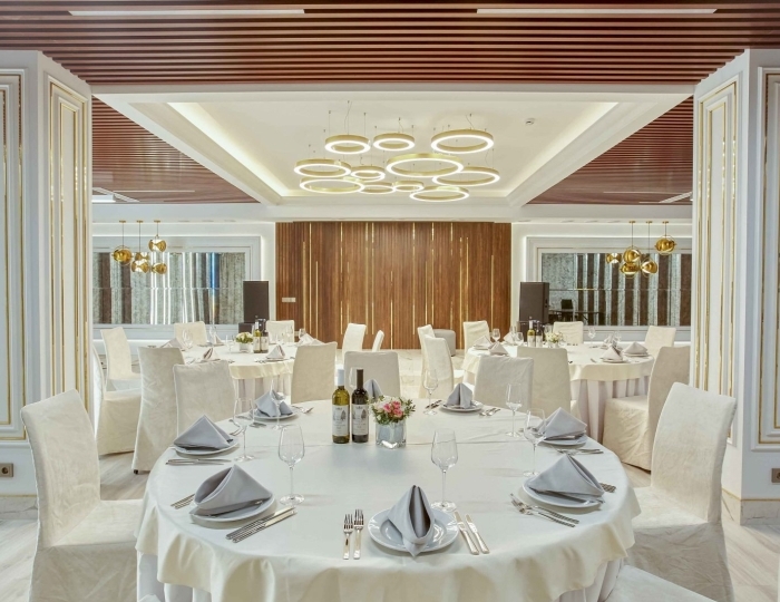 Банкетные залы - Корпоративным гостям - Отель «Усадьба Голубой залив» Симеиз